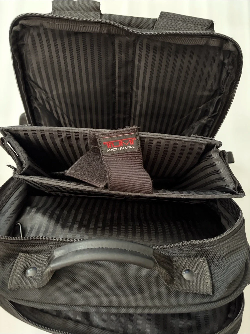 Tumi Backpack Alpha Black Laptop Backpack (Model 2644D3) Older Version